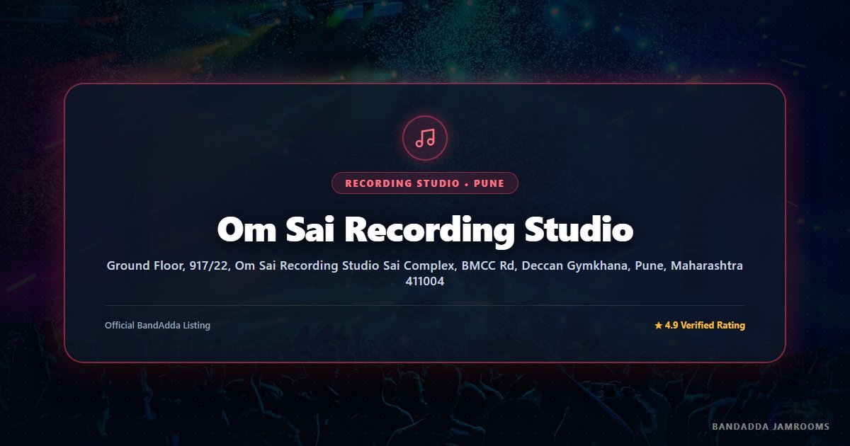 Om Sai Recording Studio